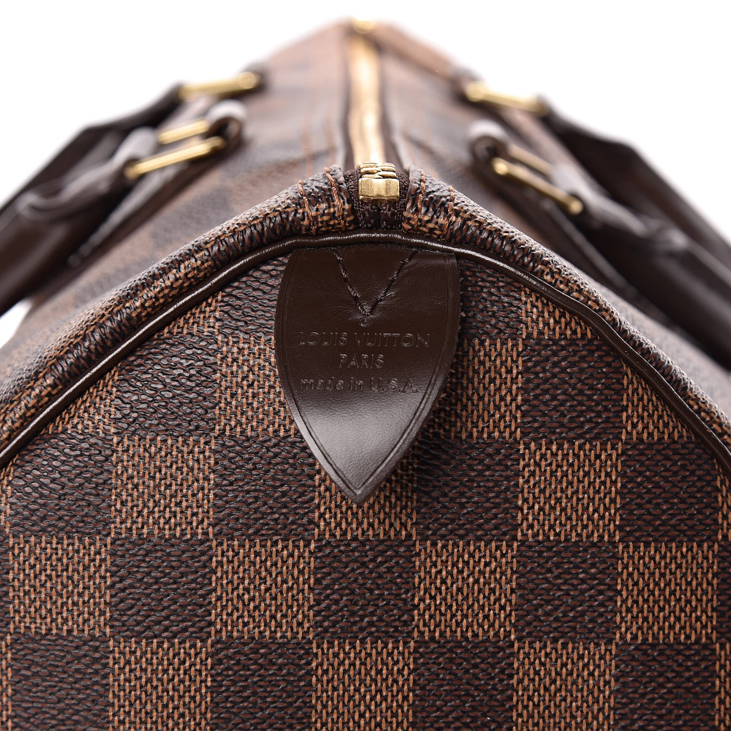 Louis Vuitton Damier Ebene Speedy 35 7 of 14