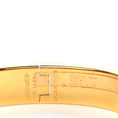 Hermes Enamel Clic Clac H Narrow Bracelet PM 4 of 5