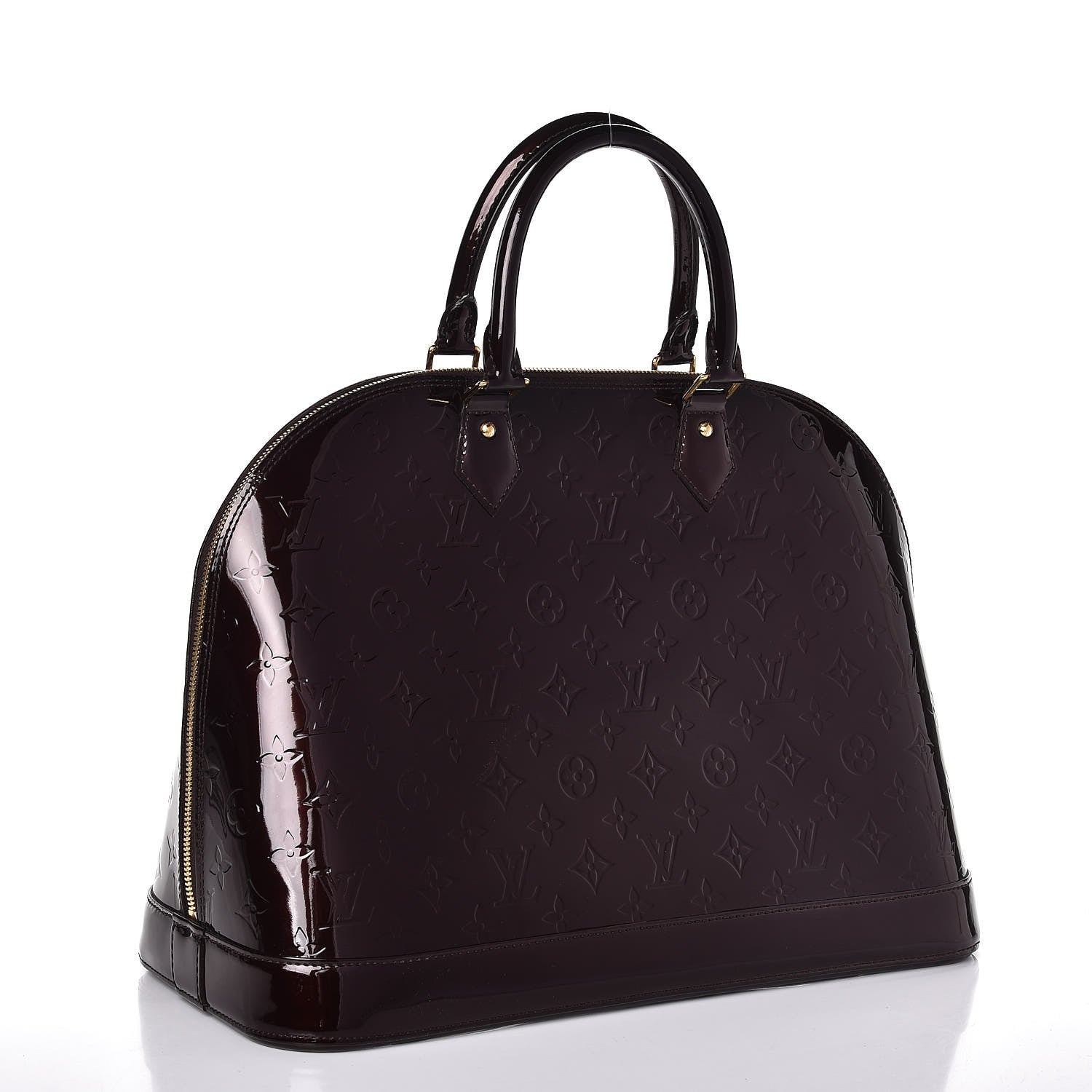 Louis Vuitton Vernis Alma GM Amarante 3 of 9