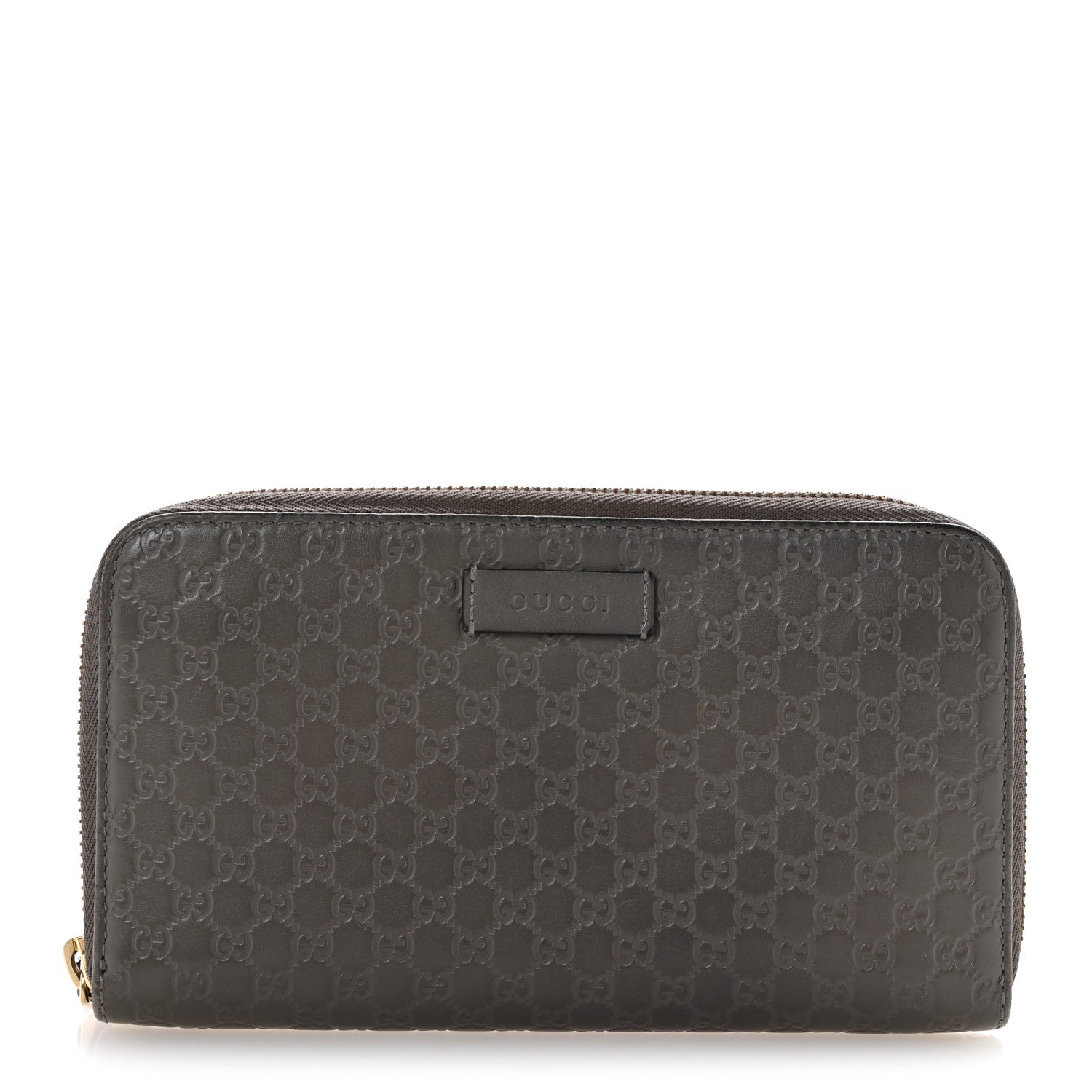 Gucci Microguccissima Zip Around Wallet Grey 1 of 11