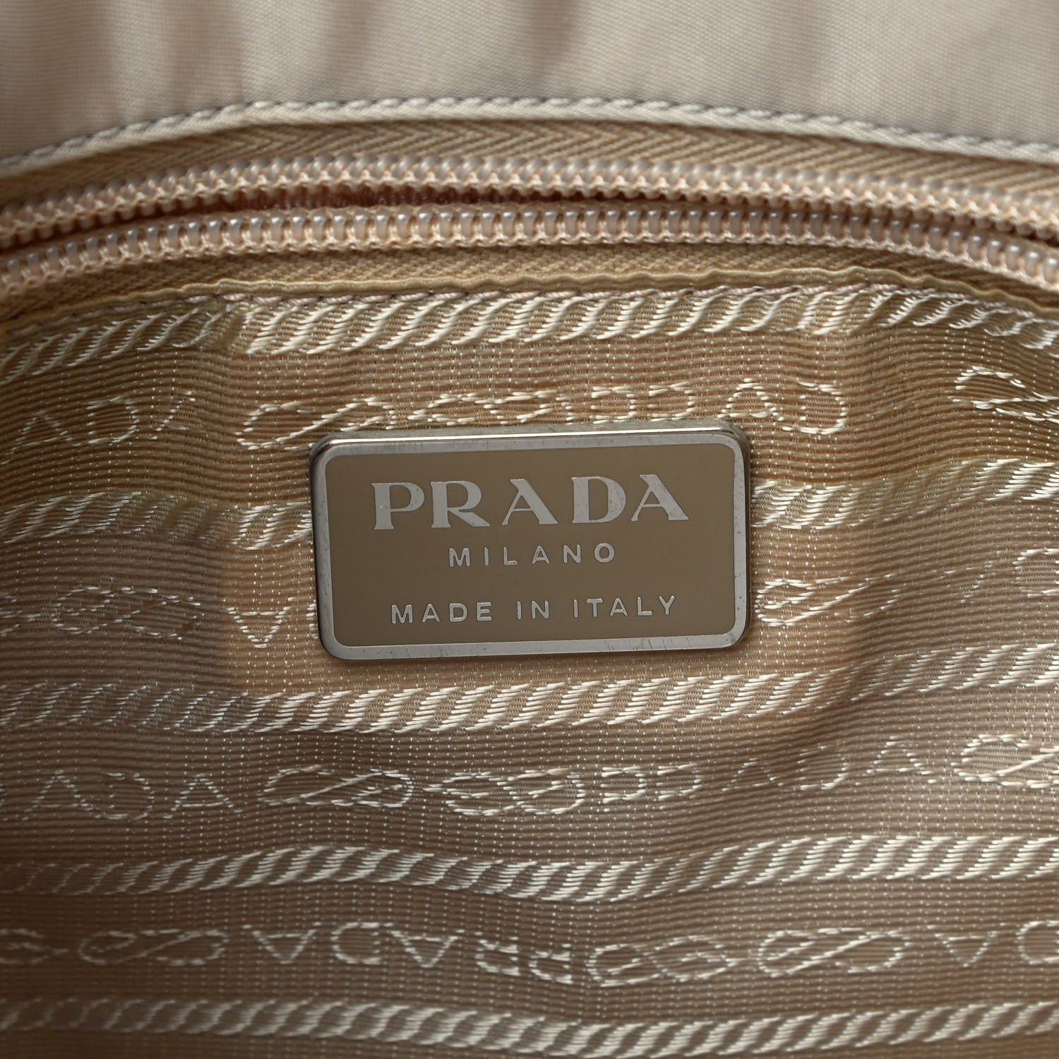 Prada Tessuto Nylon Tote Beige 11 of 16