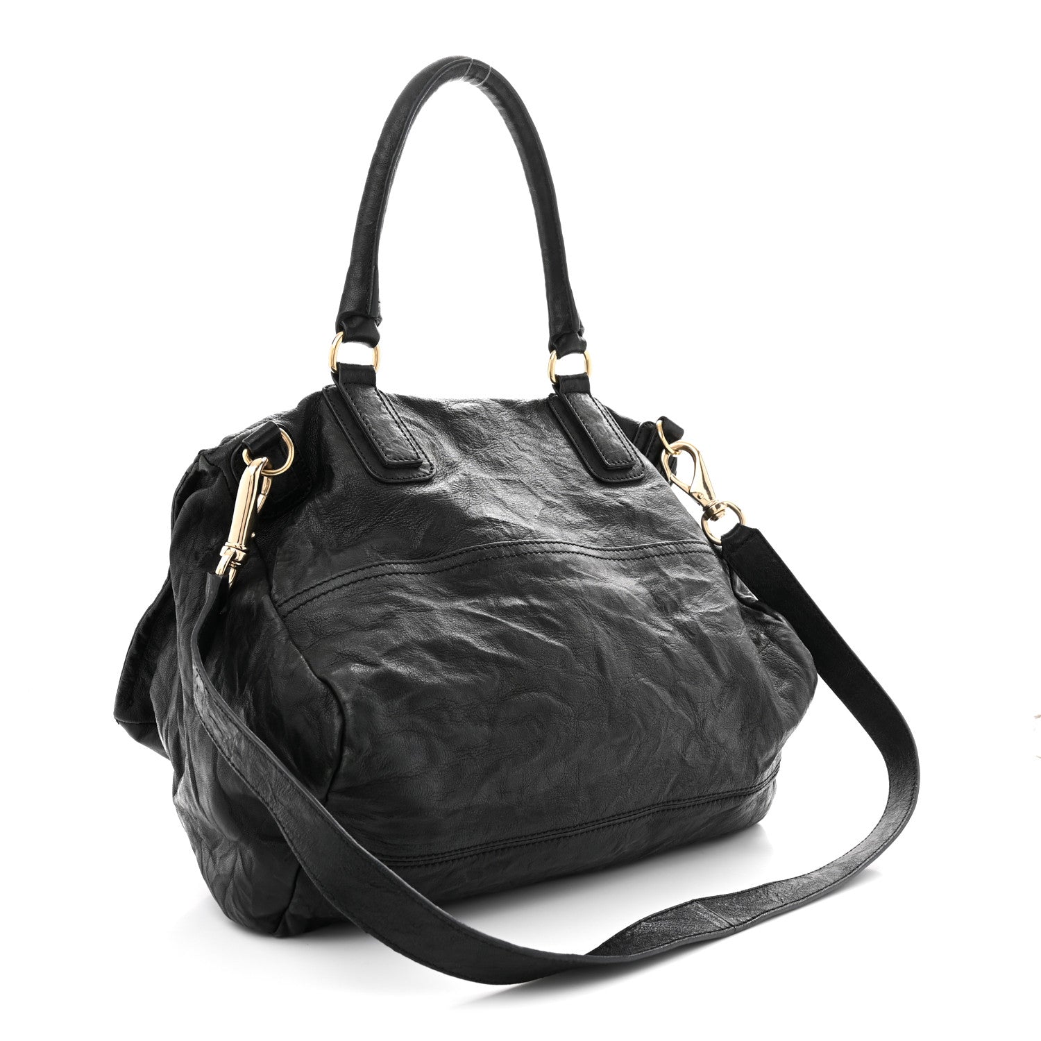 Givenchy Tumbled Sheepskin Large Pandora Black 3 of 11