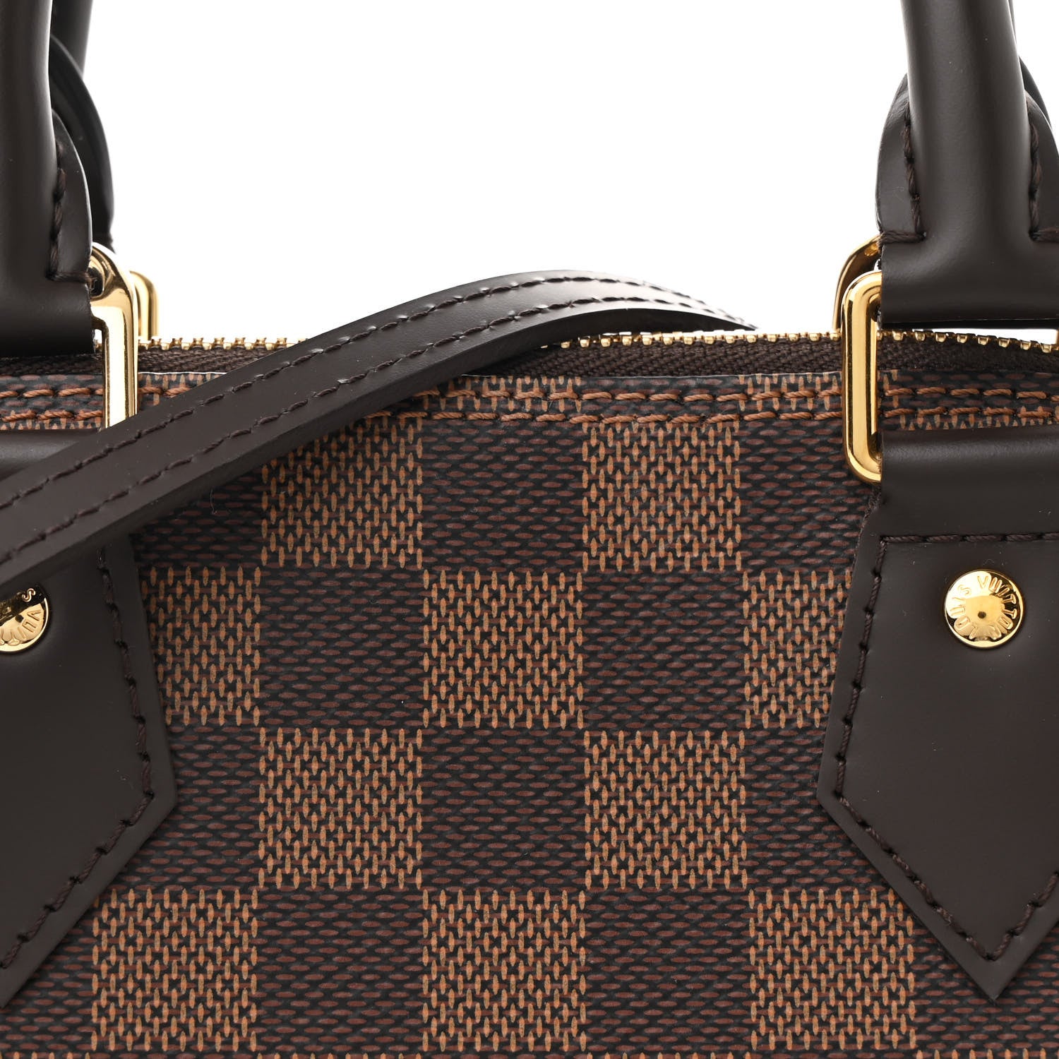 Louis Vuitton Damier Ebene Alma BB 8 of 10