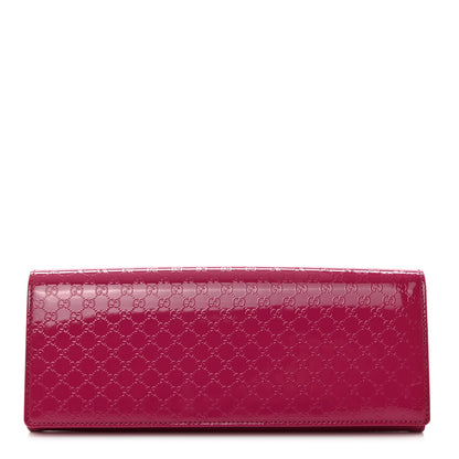 Gucci Patent Microguccissima Small Broadway Clutch Peonia Flower 1 of 8