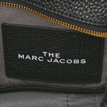 Marc Jacobs Grained Calfskin Small The Tote Bag Black 6 of 8