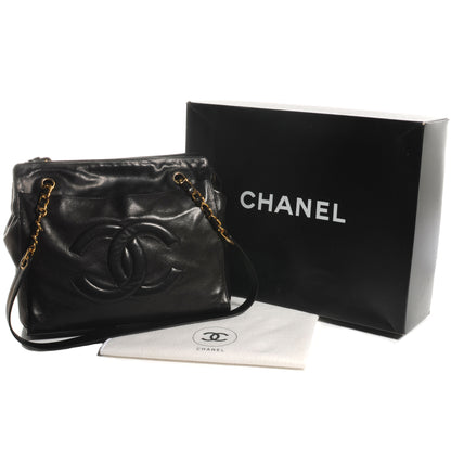 Chanel Lambskin Small Shopper Tote Black 5 of 8