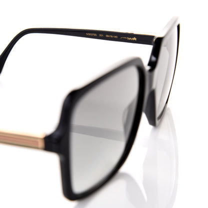 Gucci Web Sunglasses GG GG0375S Black 5 of 8