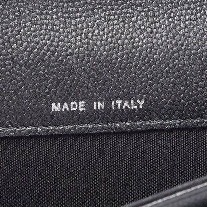 Chanel Caviar Quilted Boy Flap Card Holder So Black 7 of 11