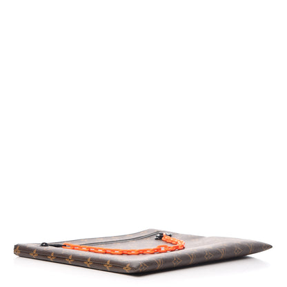 Louis Vuitton Monogram Solar Ray A4 Pouch 4 of 9