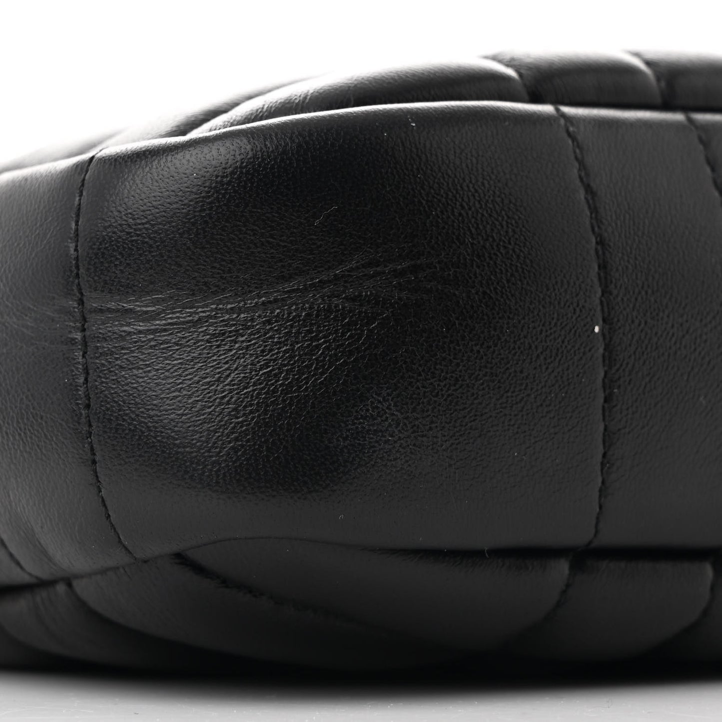 Calfskin Quilted Small Lola Camera Bag Black