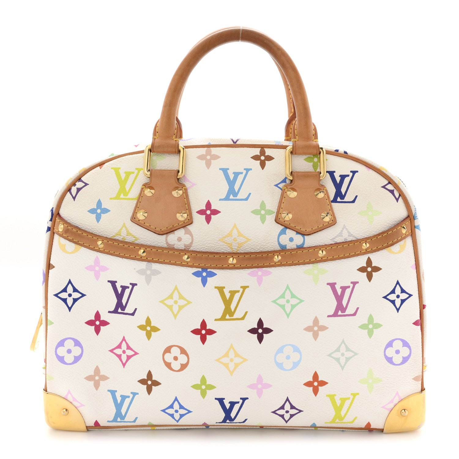 Louis Vuitton Monogram Multicolor Trouville White 1 of 13