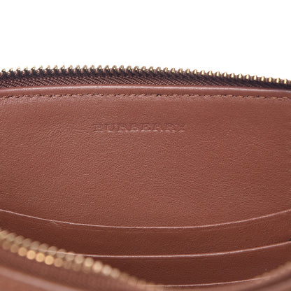 Burberry Soft Grain Hampshire Clutch Bag Brown 6 of 9
