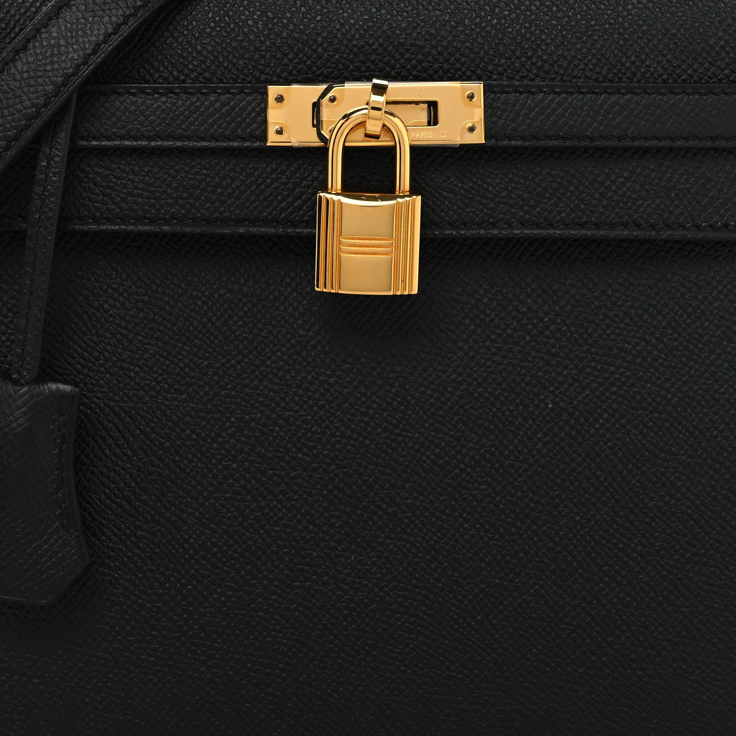 Hermes Epsom Kelly Sellier 25 Black 8 of 11