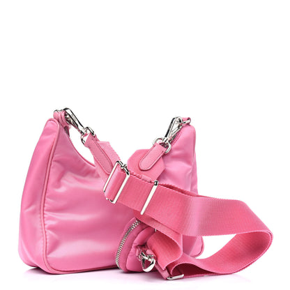 Prada Nylon Re-Edition 2005 Shoulder Bag Begonia 5 of 16