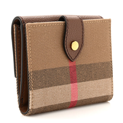 Burberry House Check Luna French Wallet Brown 3 of 7