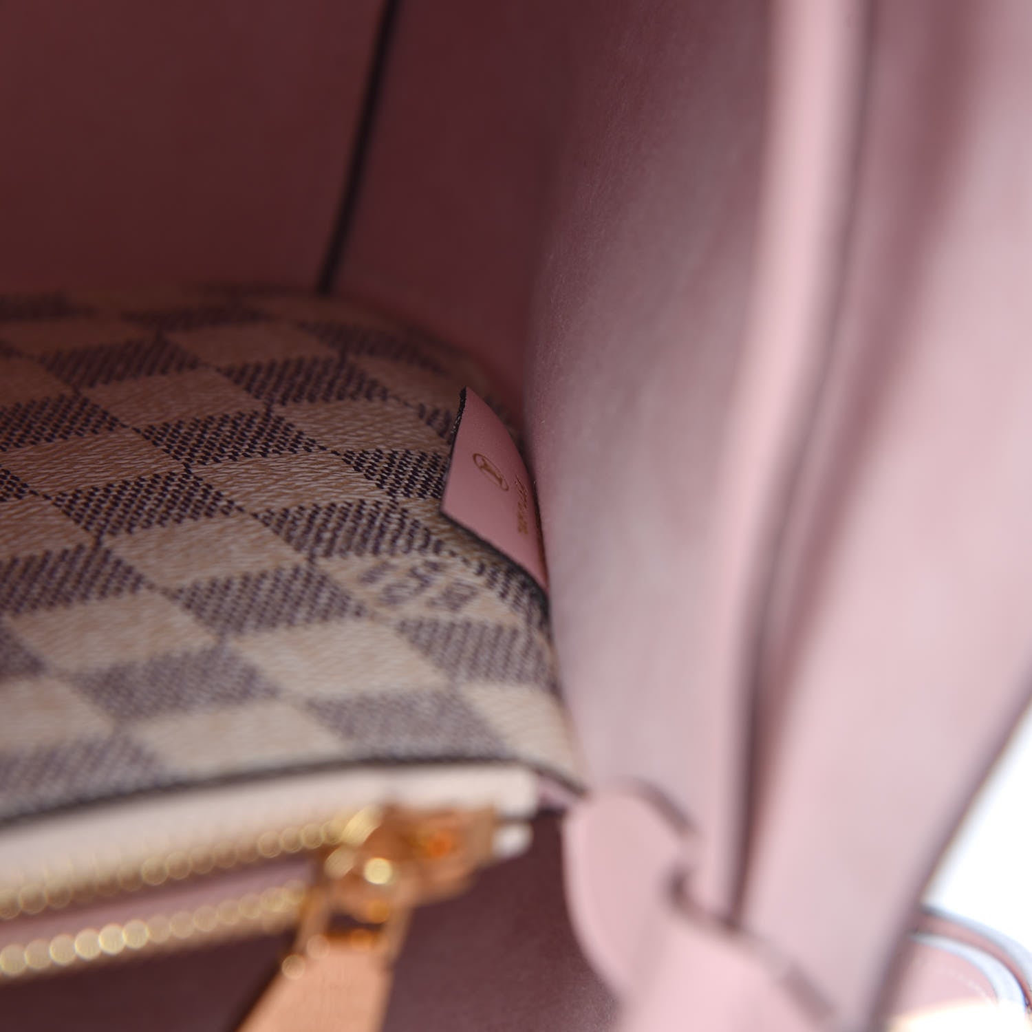Louis Vuitton Damier Azur Neonoe MM Eau De Rose 7 of 10