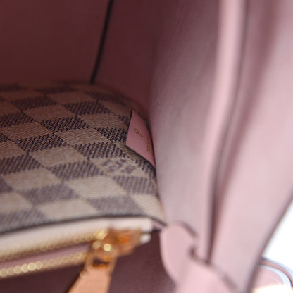 Louis Vuitton Damier Azur Neonoe MM Eau De Rose 7 of 10