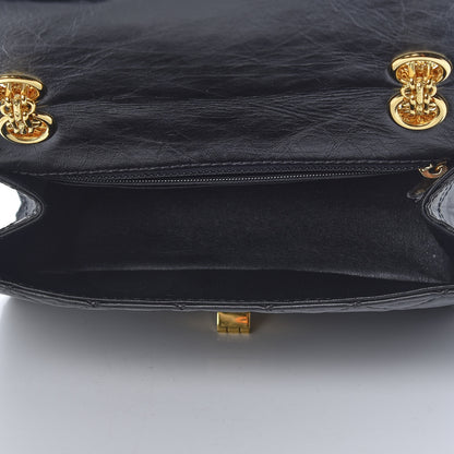 Chanel Aged Calfskin Quilted 2.55 Reissue Mini Flap Black 14 of 19