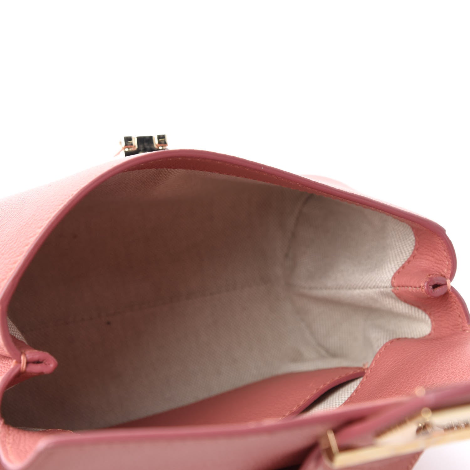 Jimmy Choo Grainy Calfskin XB Marianne Shoulder Bag Rosewood 5 of 9