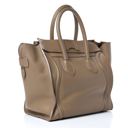 Celine Smooth Calfskin Mini Luggage Dune 2 of 17
