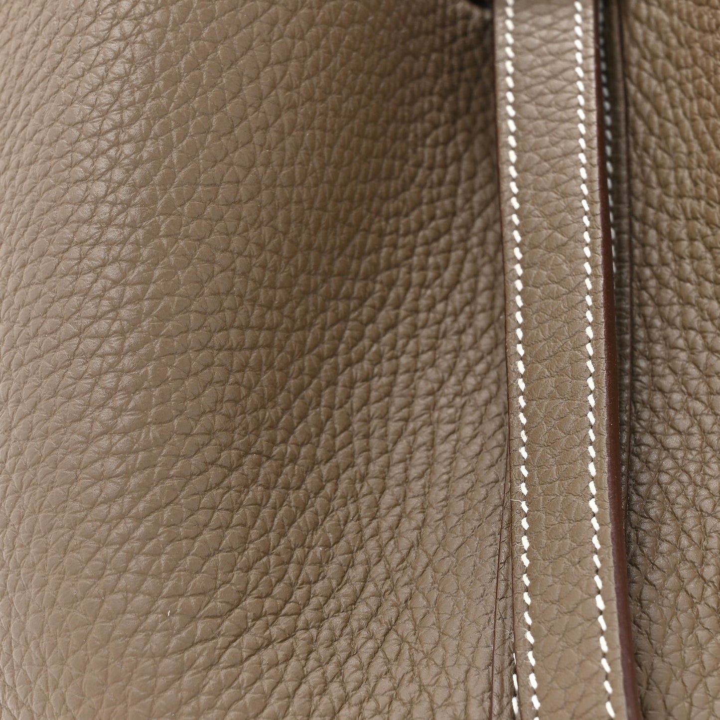 Taurillon Clemence Picotin Lock 22 MM Etoupe