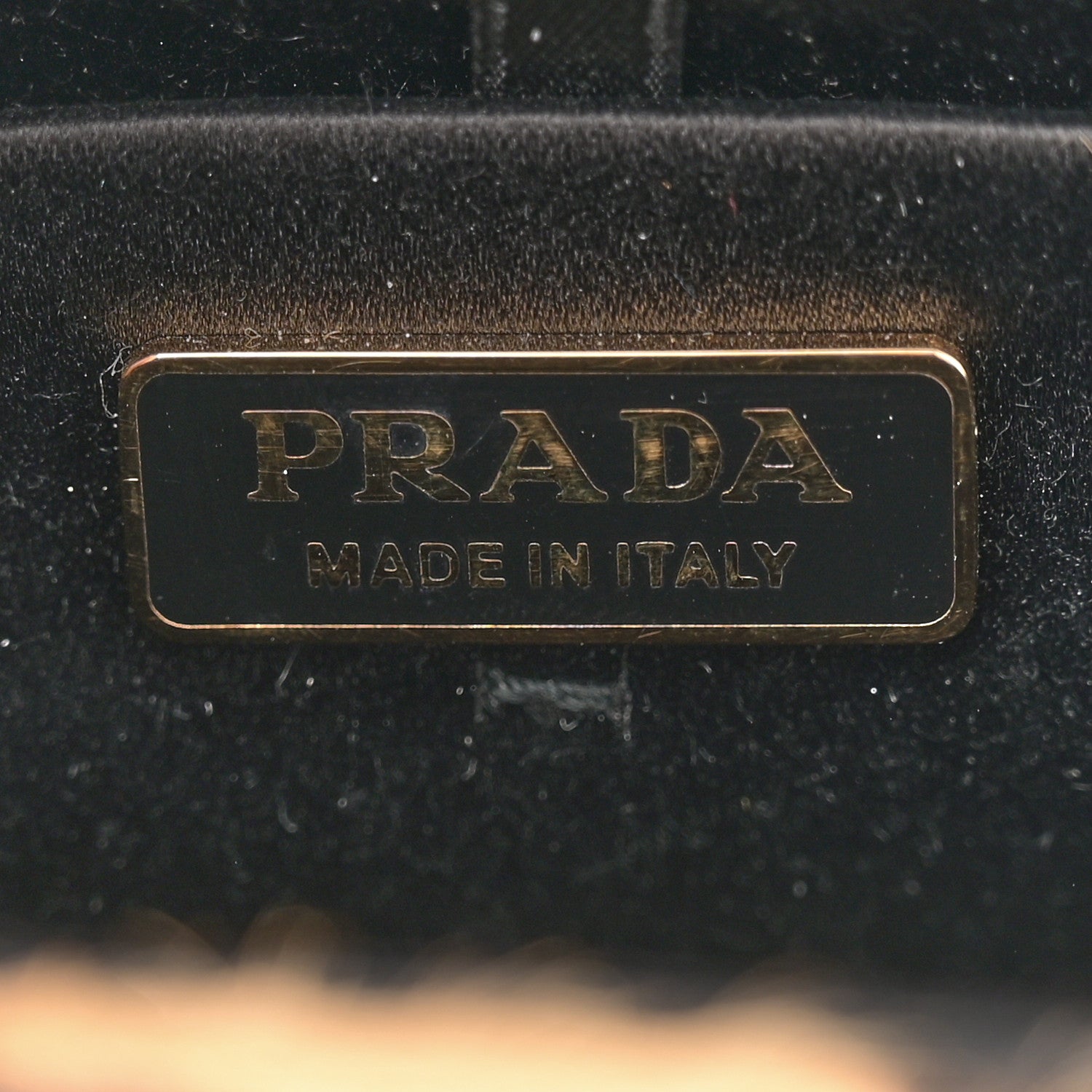 Prada Calfskin Calf Hair Leopard Print Studded Chain Crossbody Bag Black 6 of 10