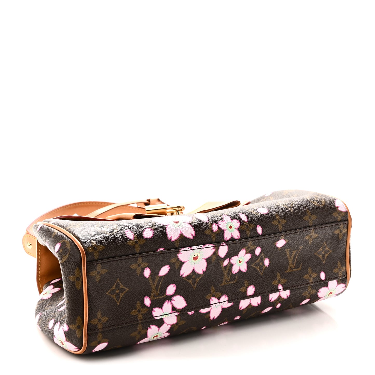 Monogram Cherry Blossom Sac Retro Bag Brown