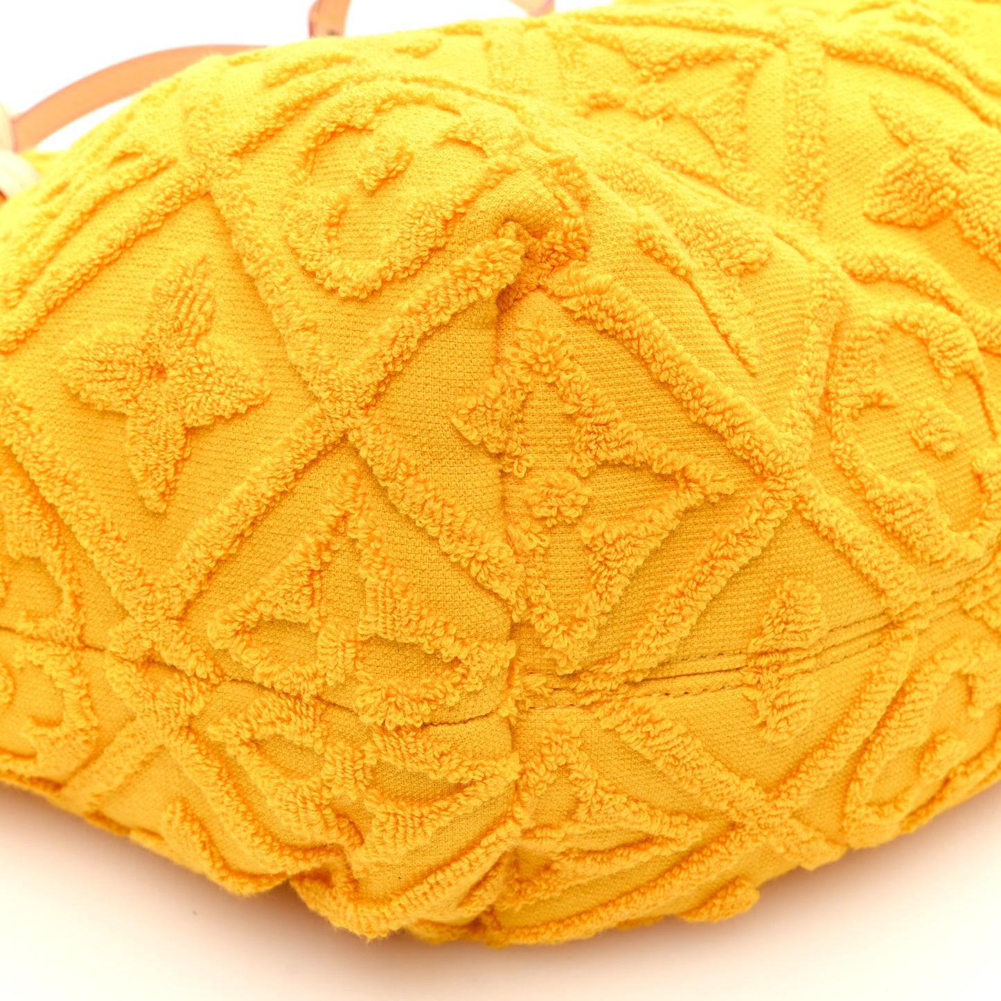 Terrycloth Monogram LVacation Tote Mangue