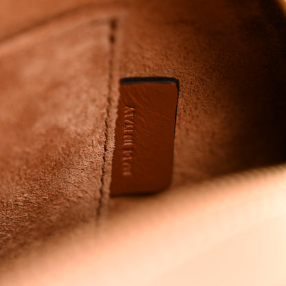 Celine Smooth Calfskin Cuir Triomphe Oval Bag Tan 7 of 12