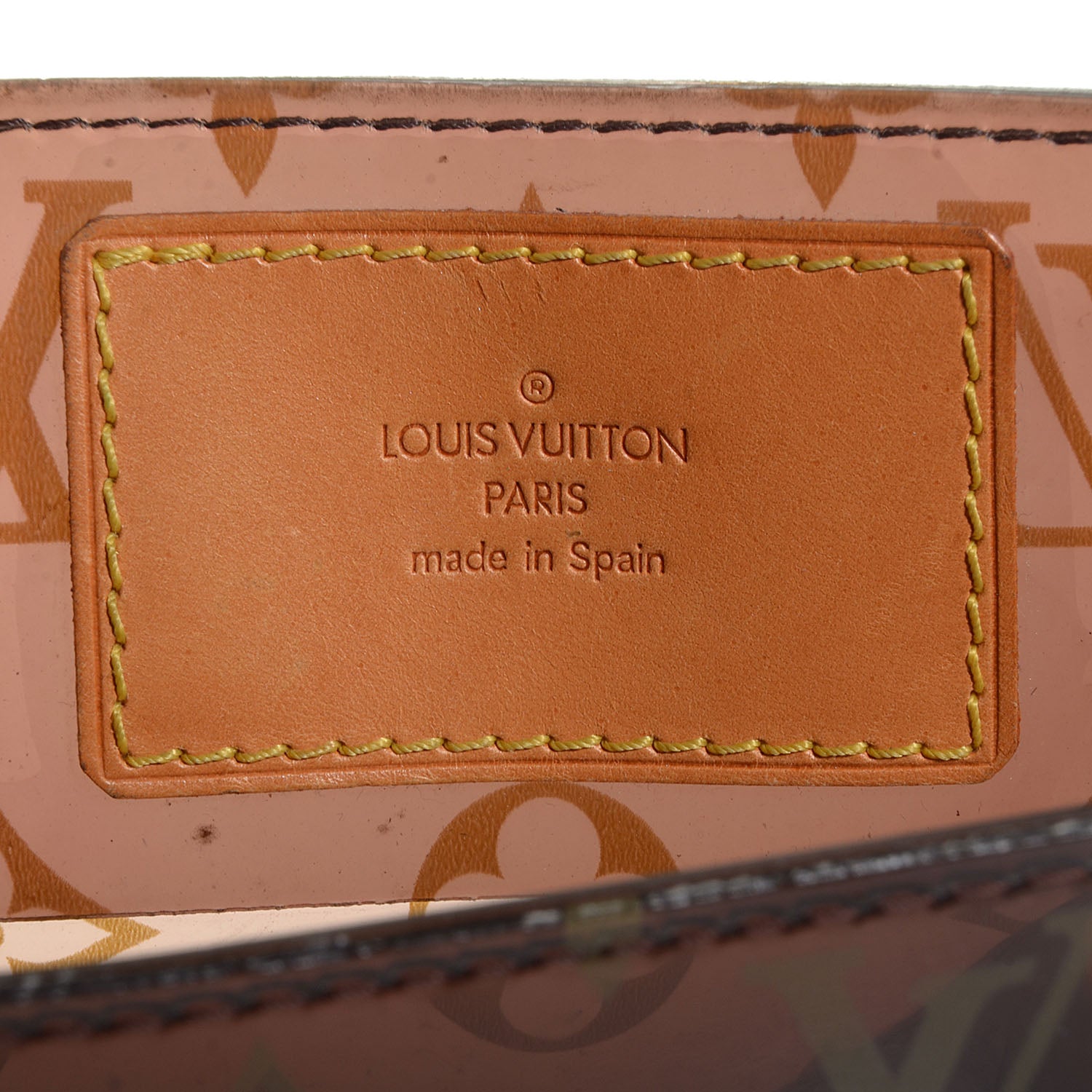 Louis Vuitton Vinyl Sac Ambre PM 6 of 9