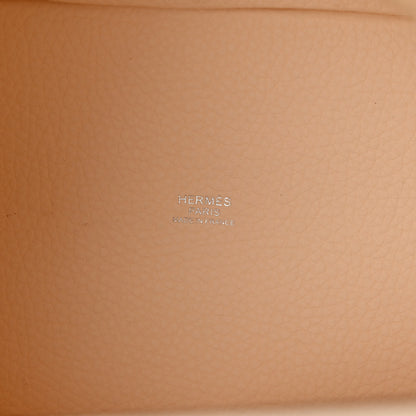 Hermes Taurillon Clemence Picotin Lock Nata 6 of 12