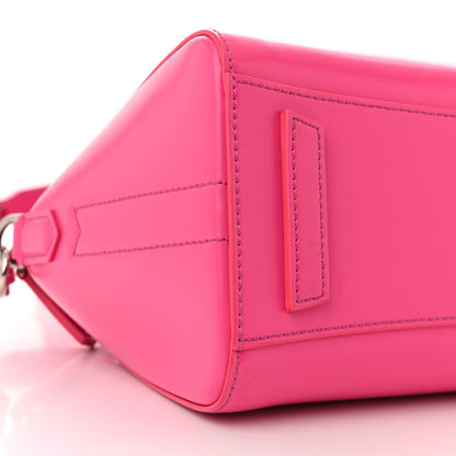 Givenchy Shiny Lord Calfskin Mini Antigona Shocking Pink 9 of 14