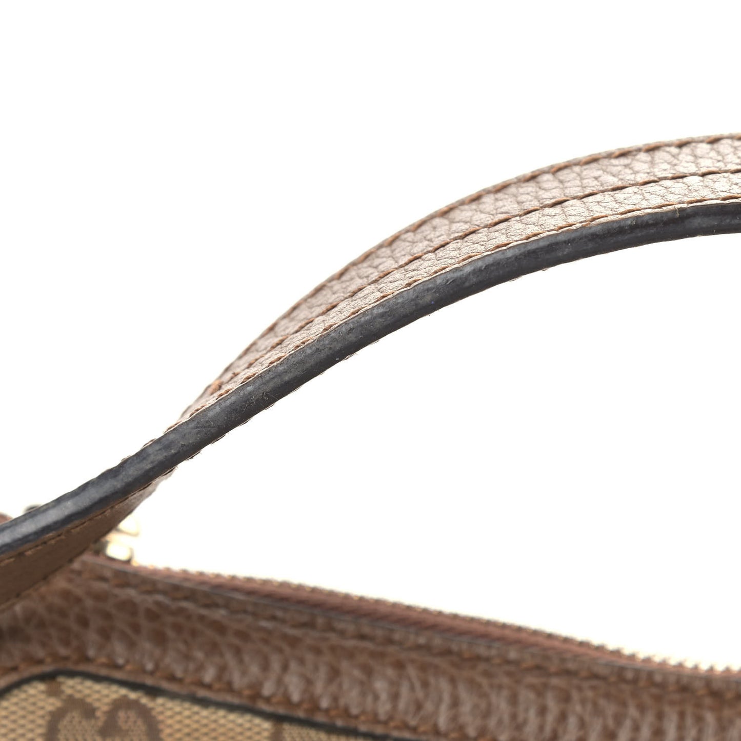 Soft GG Monogram Large Margaux Hobo Brown