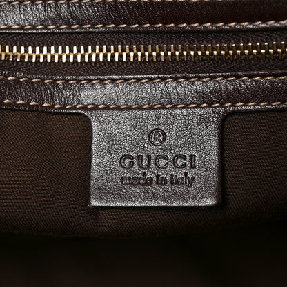 Gucci Calfskin Medium Britt Boston  Brown 5 of 9