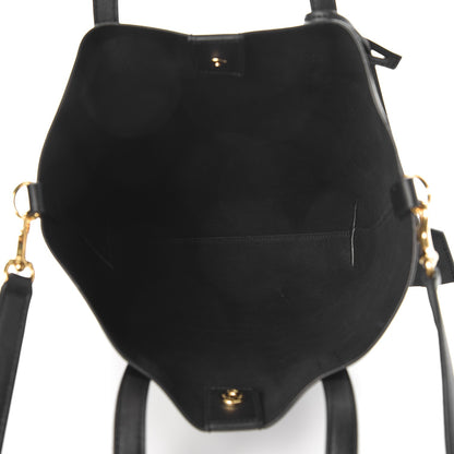 Saint Laurent Calfskin Toy Shopping Tote Black 5 of 6