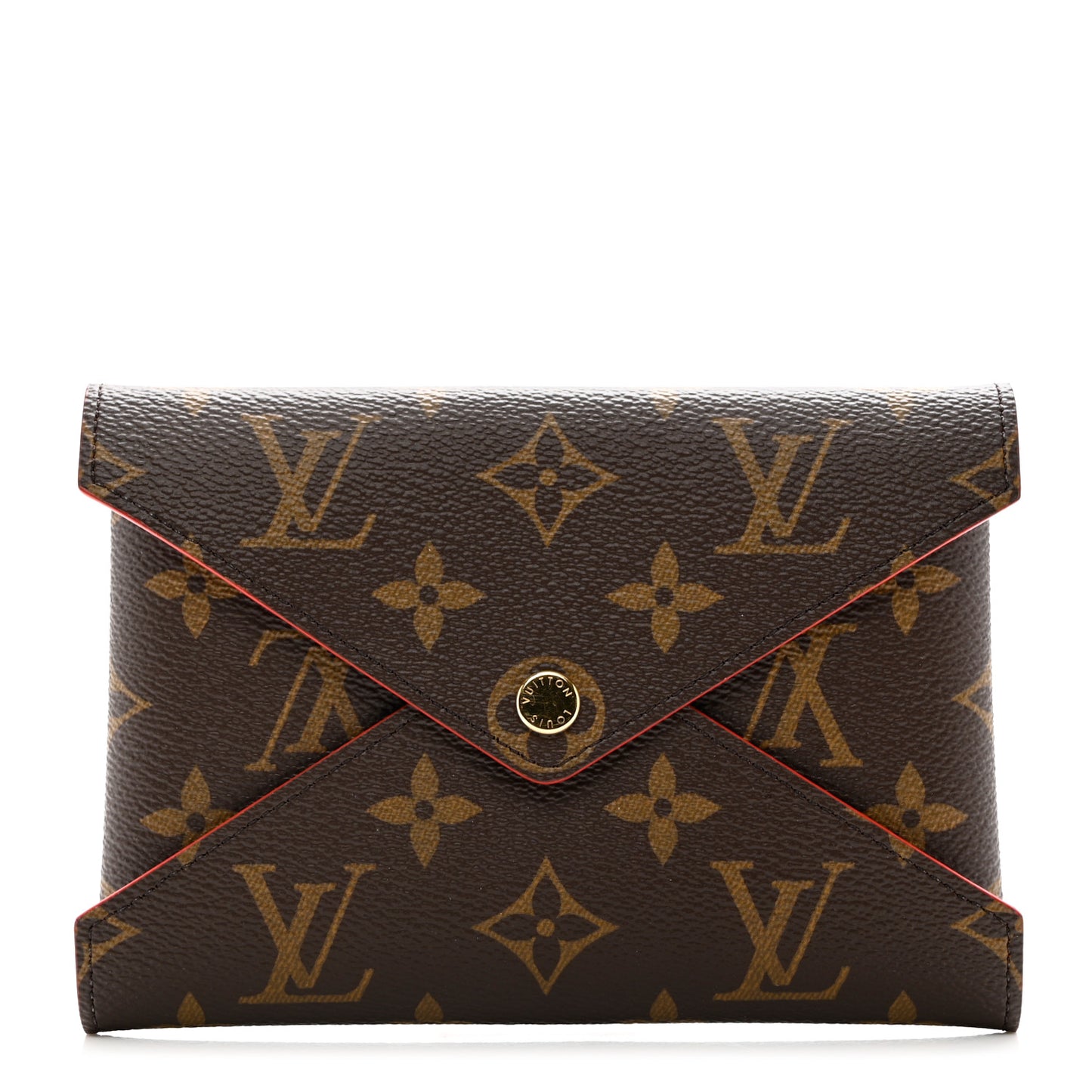 Monogram Medium Kirigami Pochette Insert Coquelicot