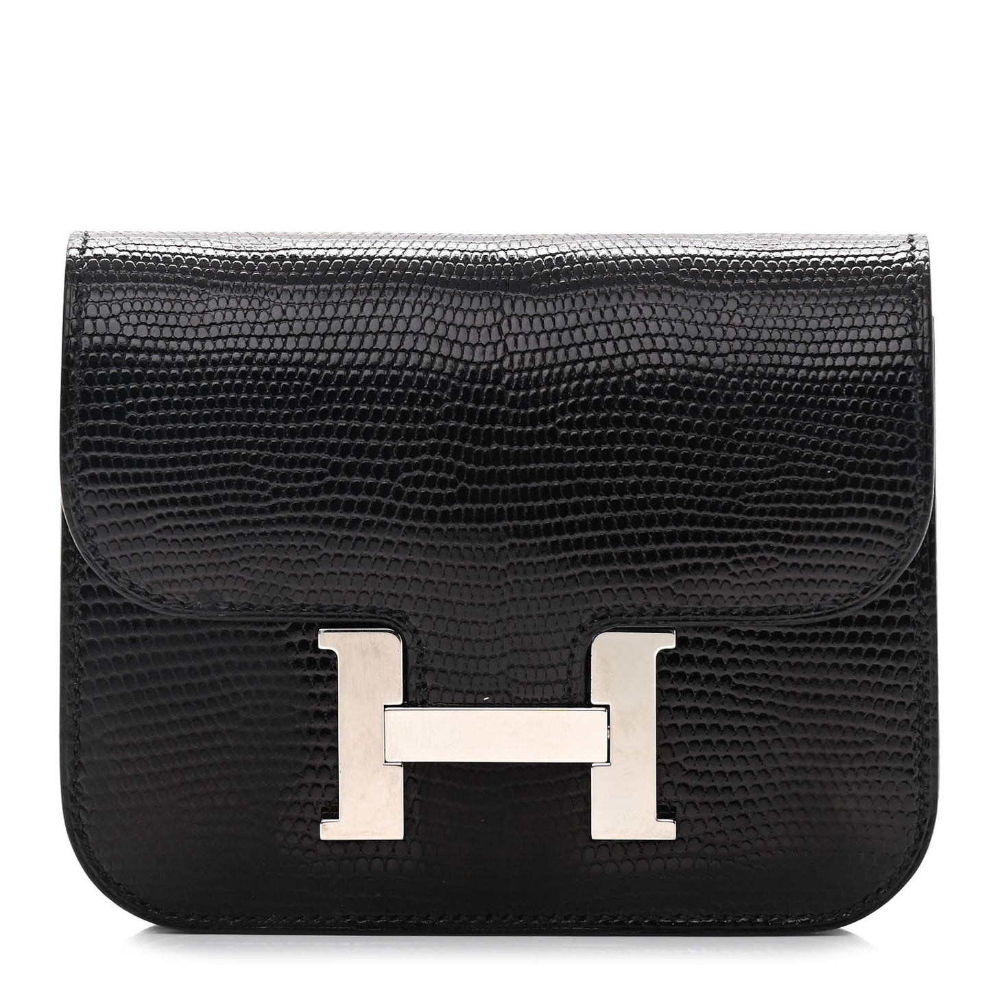 Lizard Constance Slim Wallet Black