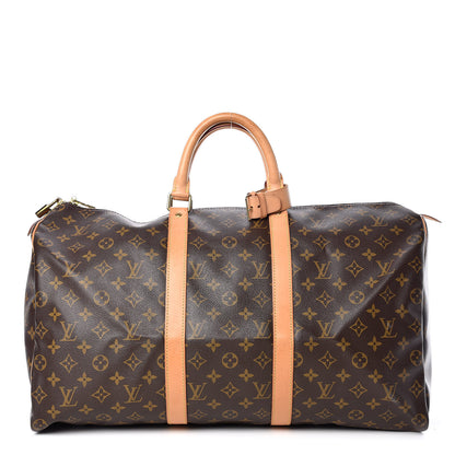 Louis Vuitton Monogram Keepall 50 1 of 12