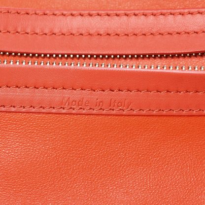 Celine Nubuck Medium Phantom Luggage Bright Orange 6 of 27