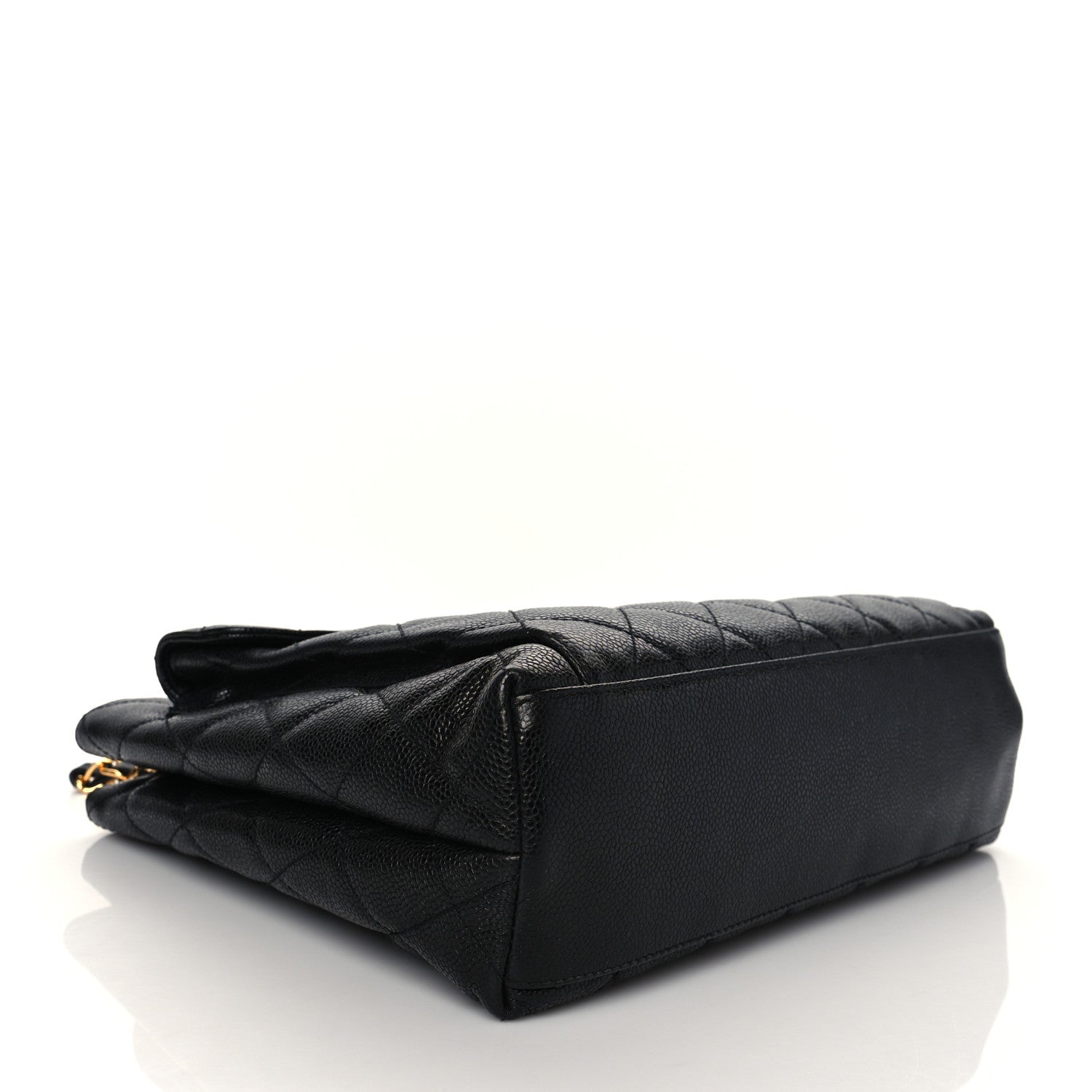 Chanel Caviar Quilted Flap Shoulder Bag Black 4 of 12