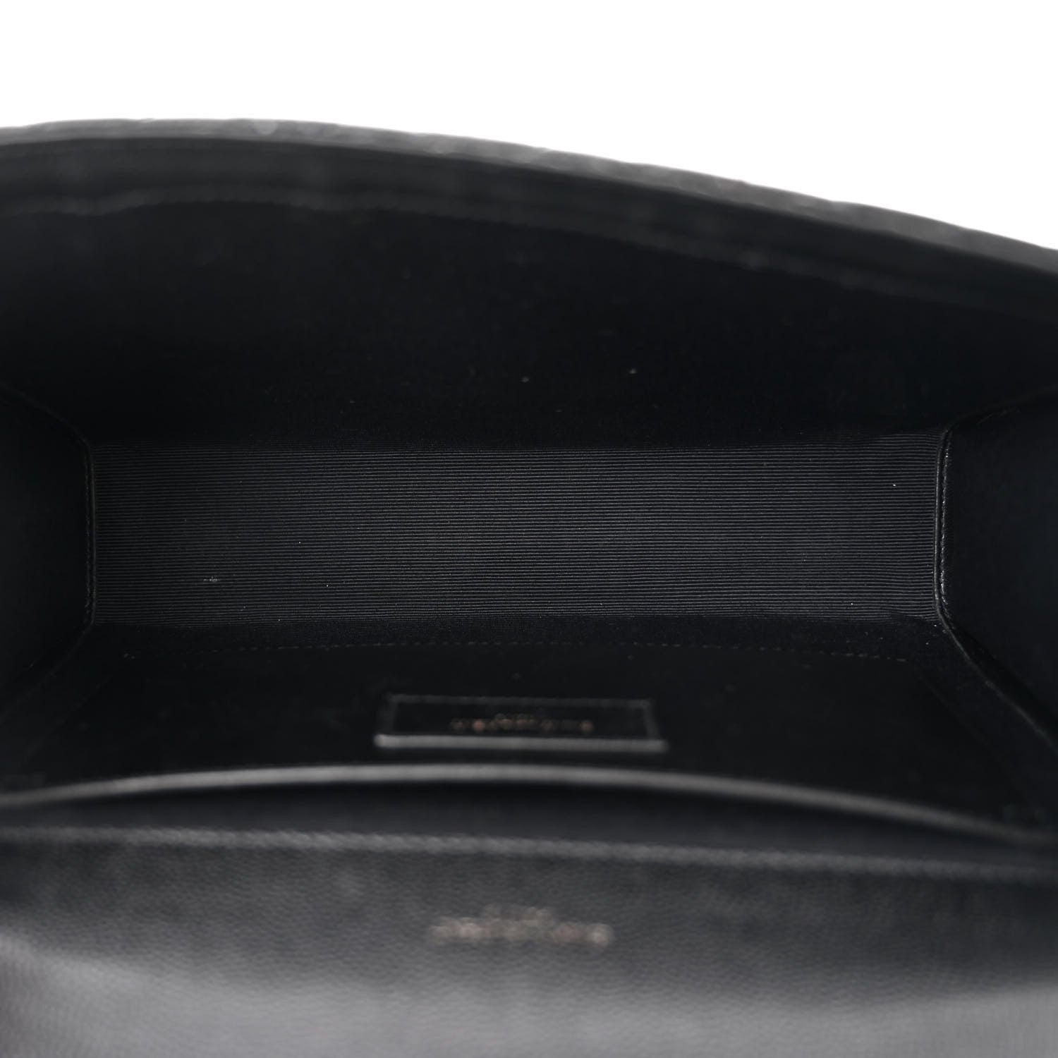 Saint Laurent Grain De Poudre Textured Mixed Matelasse Triquilt Medium Monogram Monochrome Satchel Black 5 of 12