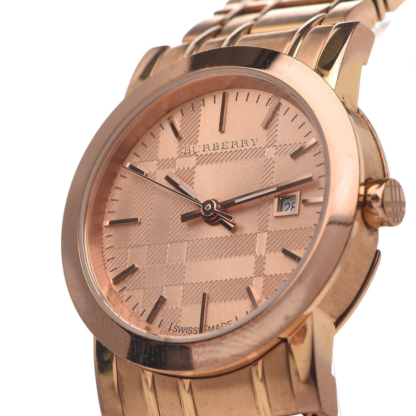 Stainless Steel 28mm Quartz Watch Rose BU1866