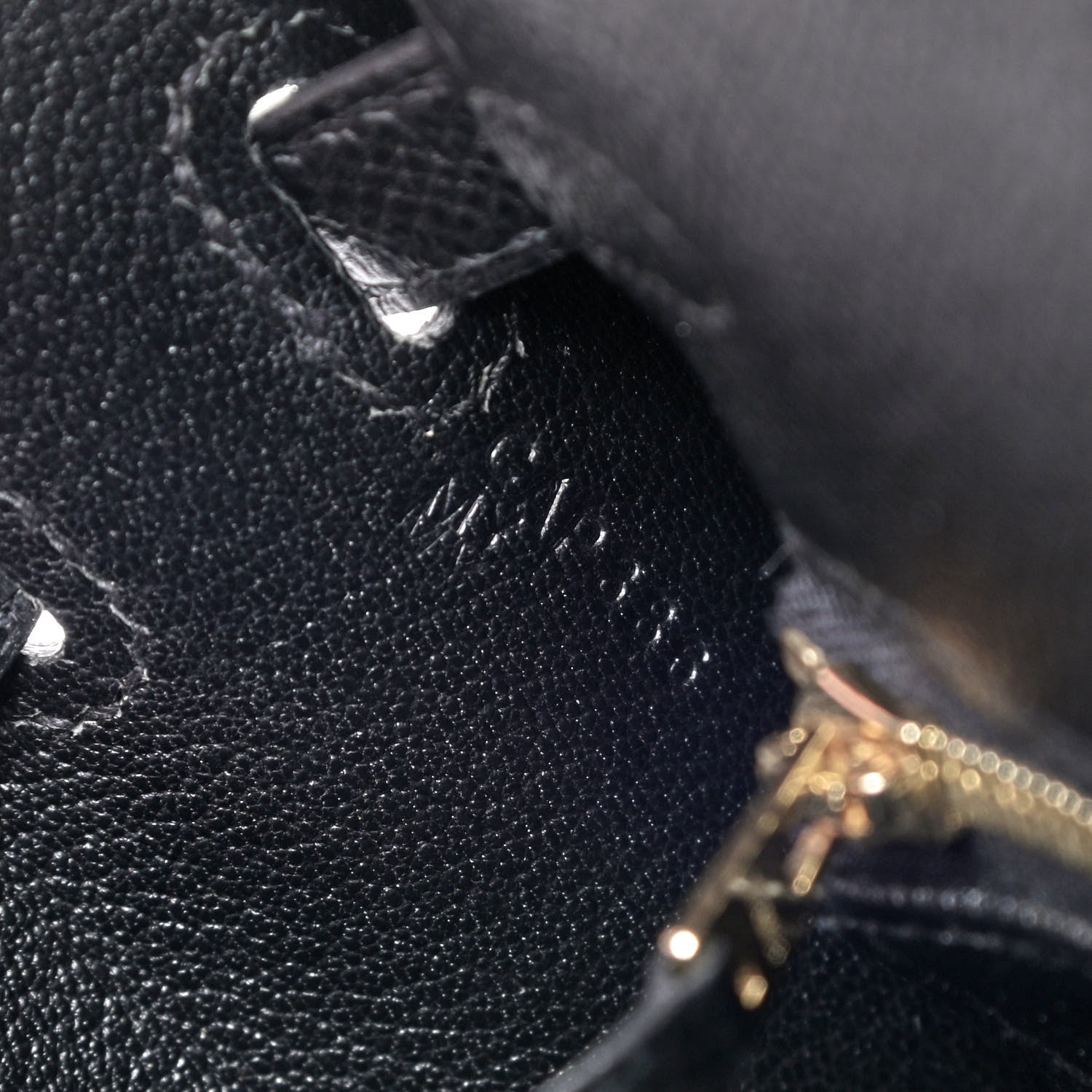 Hermes Epsom Kelly Sellier 25 Black 8 of 8