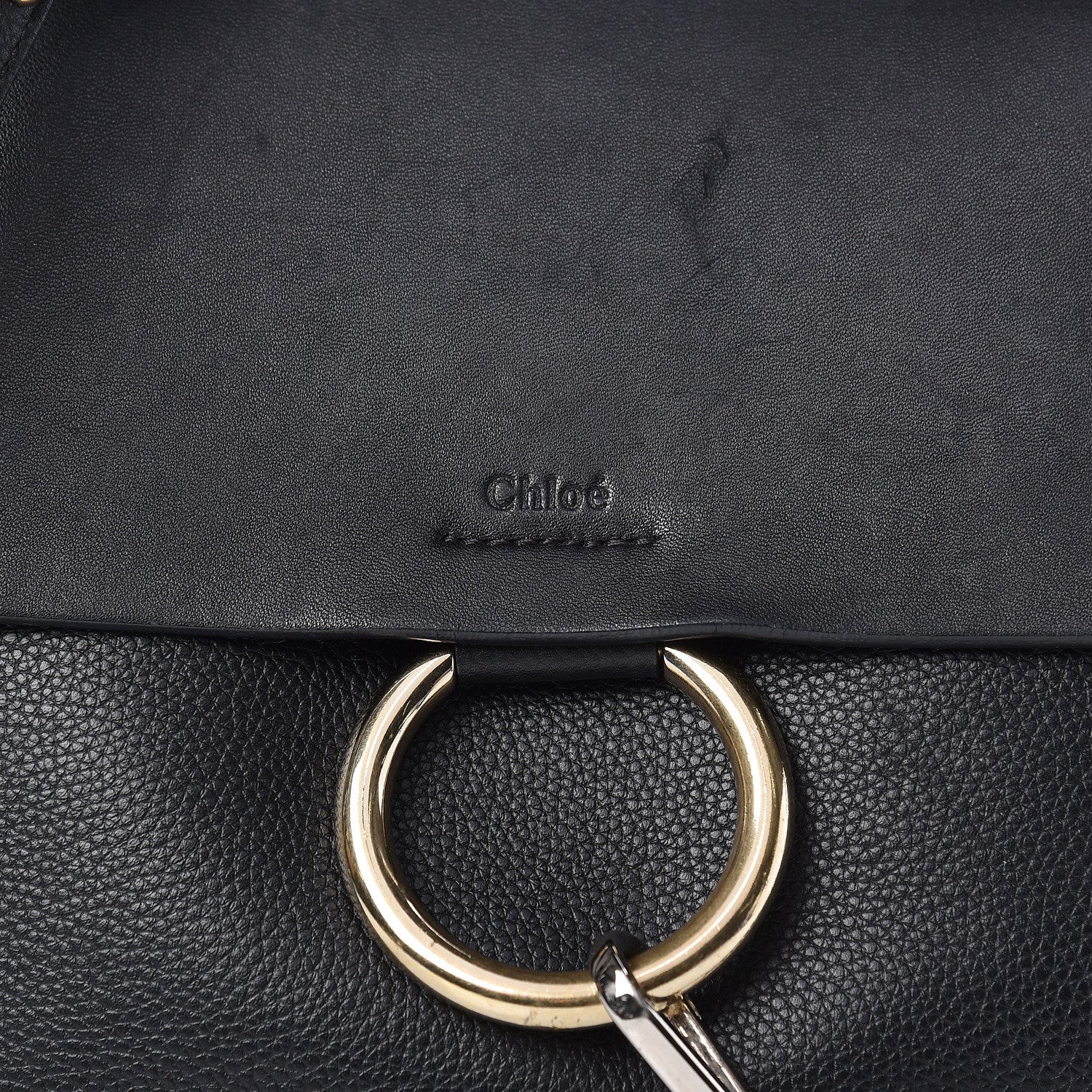 Chloe Calfskin Medium Faye Shoulder Bag Black 16 of 26