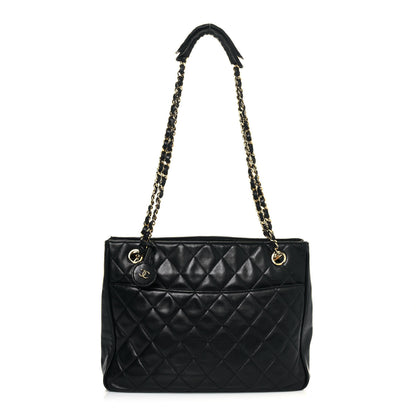 Chanel Lambskin Quilted Shoulder Bag Black 1 of 25