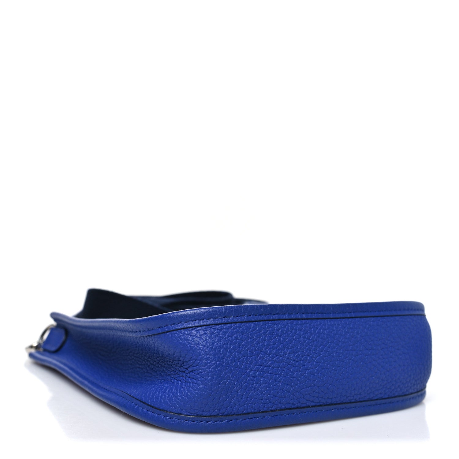 Hermes Taurillon Clemence Amazone Evelyne TPM Bleu Electrique Black 4 of 10