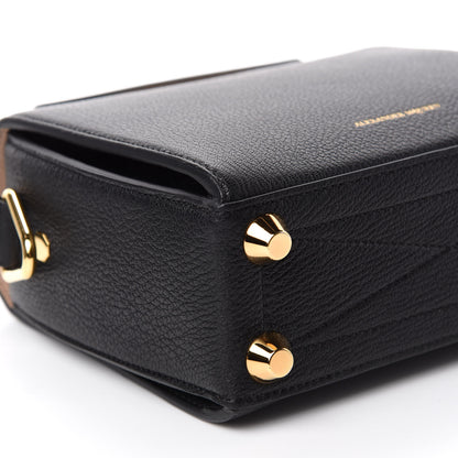 Alexander McQueen Fine Grain Goatskin Box Shoulder Bag 19 Black 6 of 13