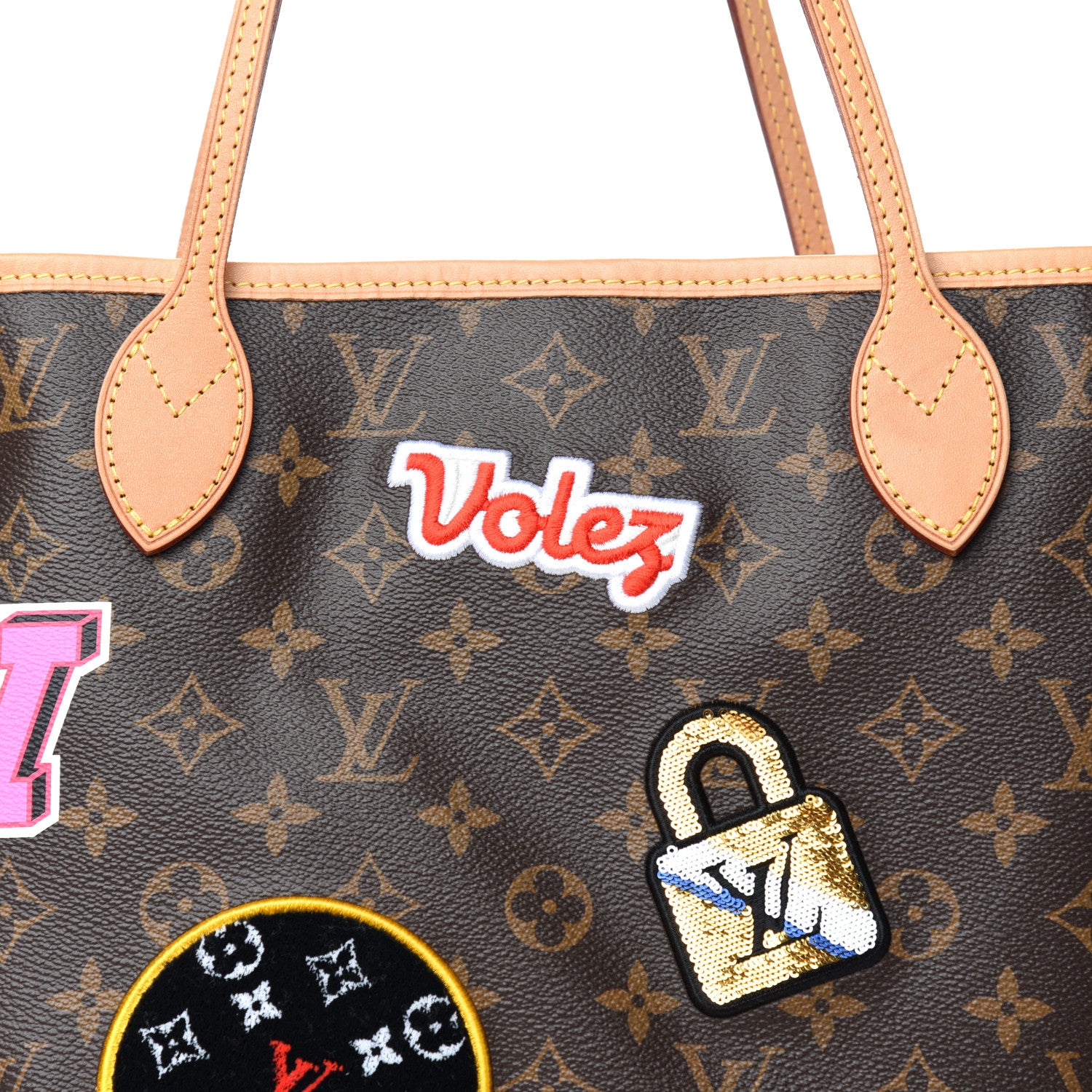 Louis Vuitton Monogram Travel Stickers Neverfull MM 10 of 10