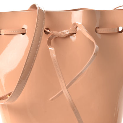 Mansur Gavriel Patent Calfskin Mini Bucket Bag Rosa 10 of 10