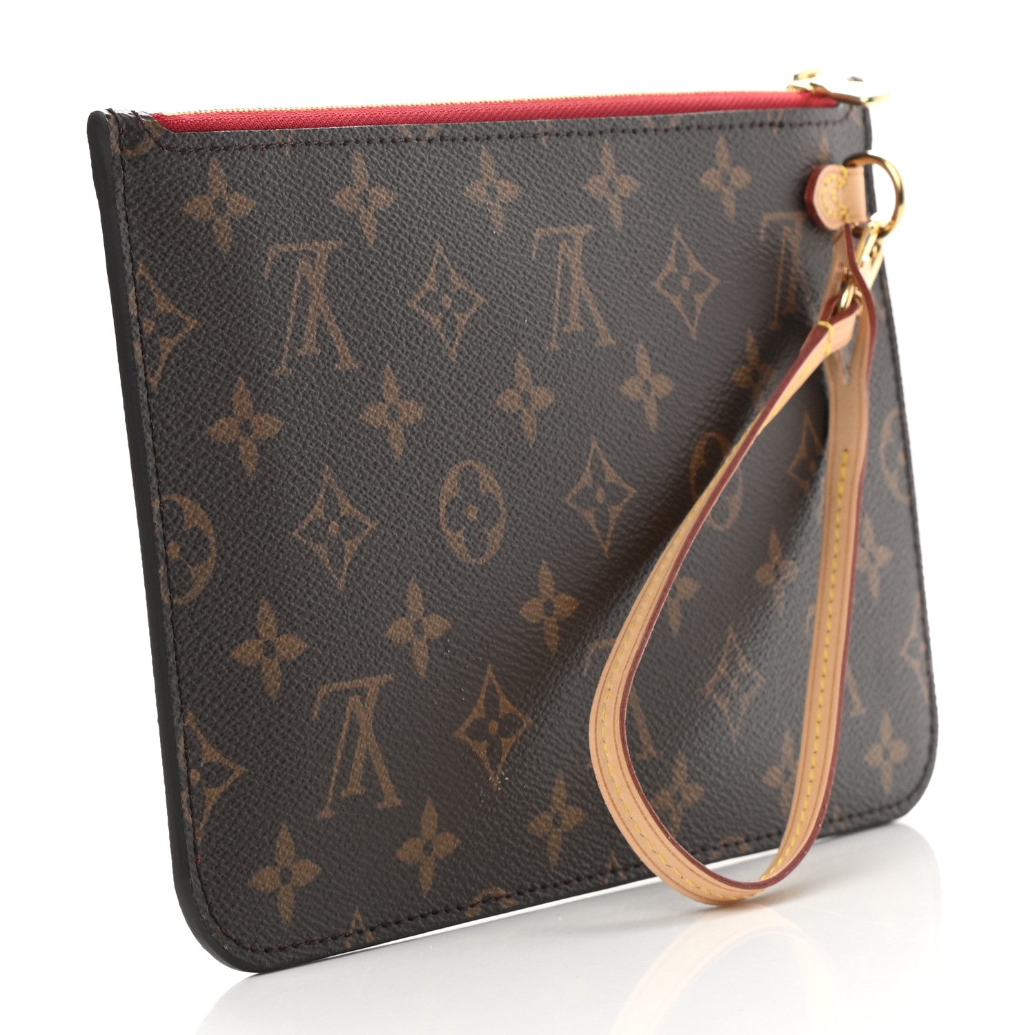 Louis Vuitton Monogram Neverfull MM GM Pochette Cherry 3 of 6